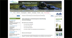 Desktop Screenshot of markt-rheinberg.de