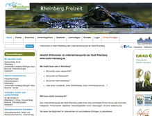 Tablet Screenshot of markt-rheinberg.de